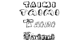 Coloriage Taimi