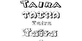 Coloriage Taira