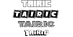 Coloriage Tairic