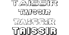 Coloriage Taissir