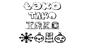 Coloriage Tako