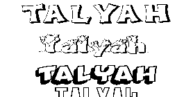 Coloriage Talyah