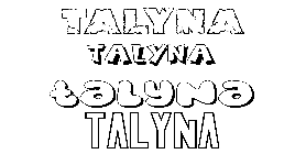 Coloriage Talyna