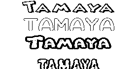 Coloriage Tamaya