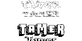 Coloriage Tamer