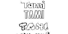 Coloriage Tami