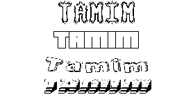 Coloriage Tamim