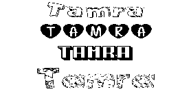 Coloriage Tamra