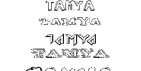 Coloriage Tamya