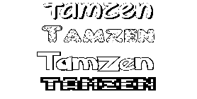 Coloriage Tamzen