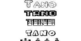 Coloriage Tano