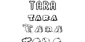 Coloriage Tara