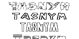 Coloriage Tasnym