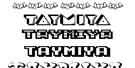 Coloriage Taymiya