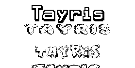 Coloriage Tayris