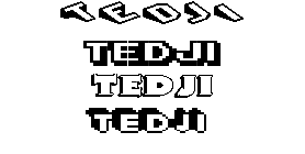 Coloriage Tedji