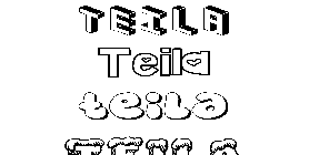 Coloriage Teila