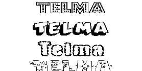 Coloriage Telma