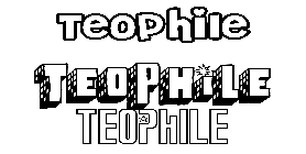 Coloriage Teophile