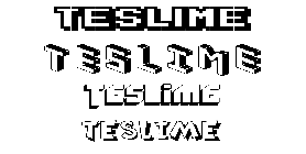 Coloriage Teslime