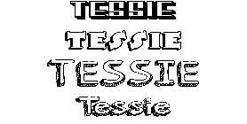 Coloriage Tessie