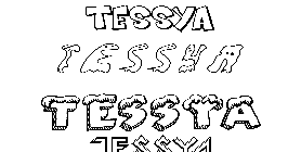 Coloriage Tessya