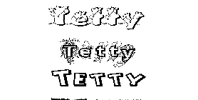 Coloriage Tetty