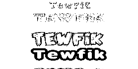 Coloriage Tewfik