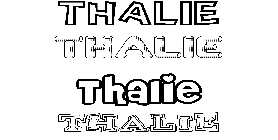 Coloriage Thalie