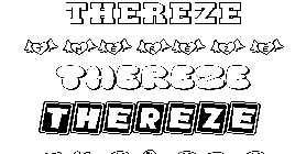 Coloriage Thereze