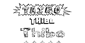 Coloriage Thibo