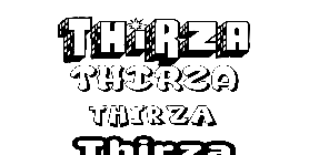 Coloriage Thirza