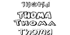 Coloriage Thoma