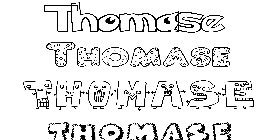 Coloriage Thomase