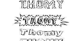 Coloriage Thomy