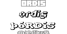 Coloriage Þórdís