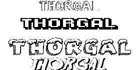 Coloriage Thorgal