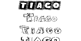 Coloriage Tiago
