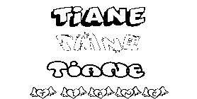 Coloriage Tiane