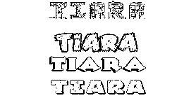 Coloriage Tiara