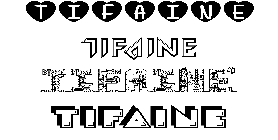 Coloriage Tifaine