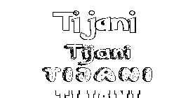 Coloriage Tijani