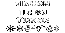 Coloriage Tikhon