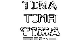 Coloriage Tima