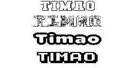 Coloriage Timao