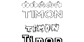 Coloriage Timon