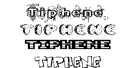 Coloriage Tiphene