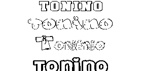 Coloriage Tonino