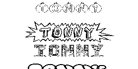 Coloriage Tonny