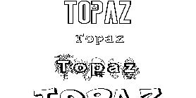 Coloriage Topaz